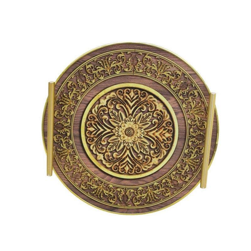 Ramadan Deco Food Tray Rectangle Eid Serving Tray Set of 2 Pcs 31*39/24*33 cm