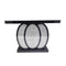 Home Decor Luxury Hallway Console Table Crystal Grey Mirror Finish 36*120*78 cm