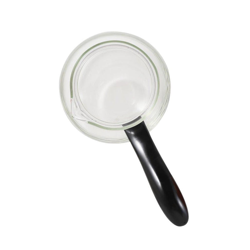 Contemporary Glass Coffee Pot Warmer with Lid & Handle 0.8 litre (Ctn Box 48 units)