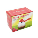 Contemporary Glass Coffee Pot Warmer with Lid & Handle 1.05 litre (Ctn Box 48 units)