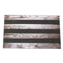 Wooden Board Print Indoor Outdoor Rubber Non Slip Waterproof Entrance Door Welcome Door Mat 45*75 cm (Ctn Box 20 units)
