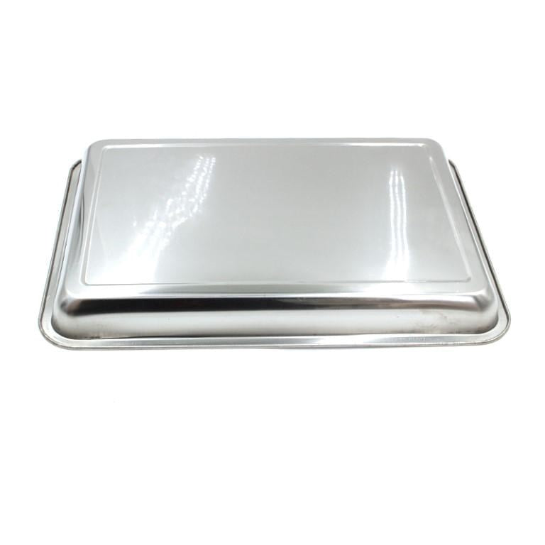 Stainless Steel Baking Tray Rectangular Shallow 35*26 cm 2 cm Depth (Ctn Box 120 units)