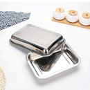 Stainless Steel Baking Tray Rectangular Shallow 39*29 cm 4.5 cm Depth (Ctn Box 80 units)