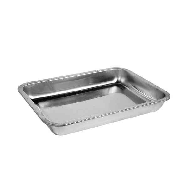 Stainless Steel Baking Tray Rectangular Shallow 49*34 cm 4.5 cm Depth (Ctn Box 60 units)