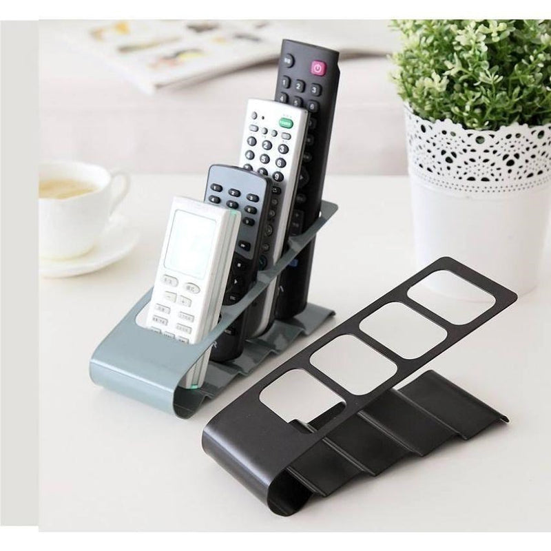 Metal Remote Control Organiser Stand Shelf Rack L : 20 cm