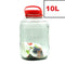 Glass Jar Storage Container with Airtight Lid 10 Litre 22*36 cm