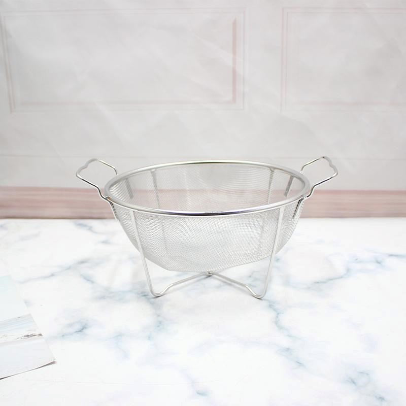 Stainless Steel Fries Oil Basket D : 23 cm H : 9 cm
