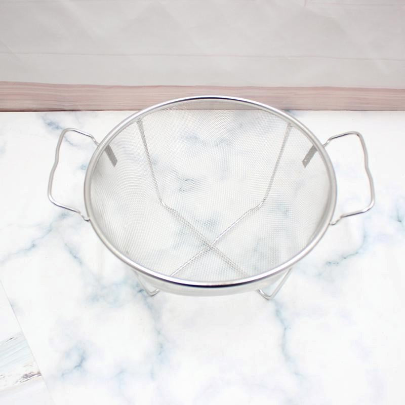 Stainless Steel Fries Oil Basket D : 23 cm H : 9 cm