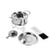 Stainless Steel Fondue Set Cheese, Chocolate and Meat 18*17 cm
