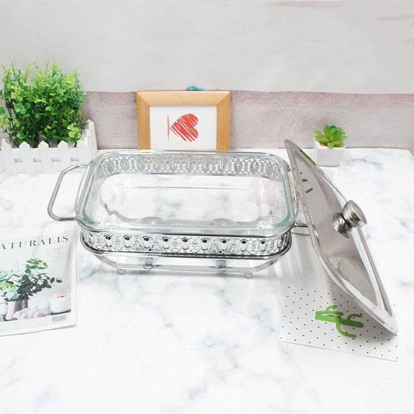 Stainless Steel Food Warmer Chafing Dish 1.5 Litre