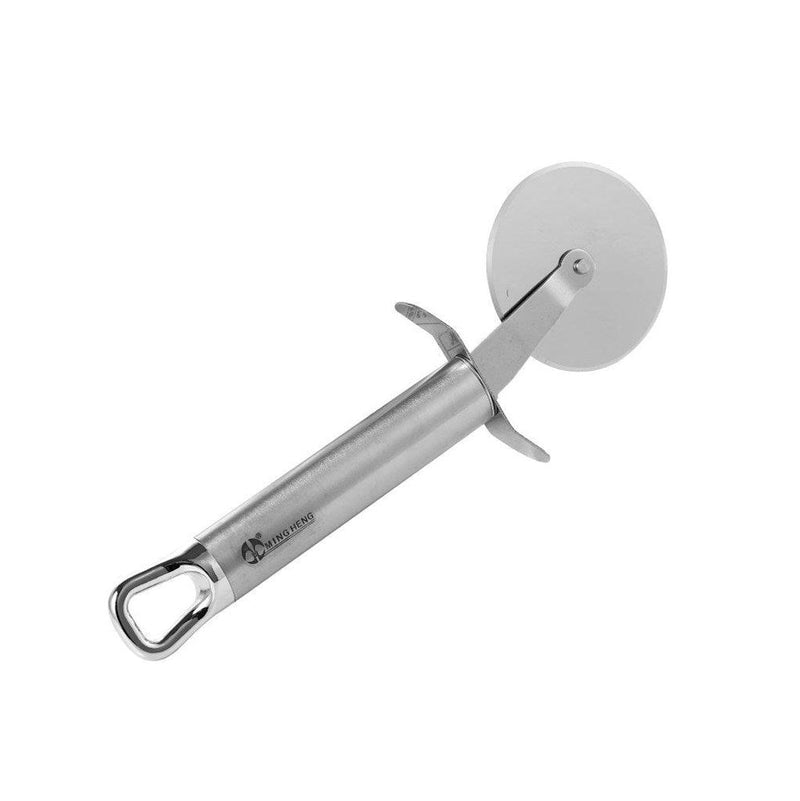 Professional Stainless Steel Pizza Wheel Cutter Slicer 22 cm