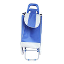 Shopping Trolley with Bag and Foldable Wheels 95 cm 33932 10 Pcs/Ctn