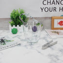Glass Ice Bucket and Tong H - 14 cm ; W - 12.5 cm