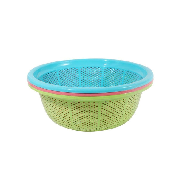 Veggies and Rice Plastic Washing Bowl Strainer 32 cm