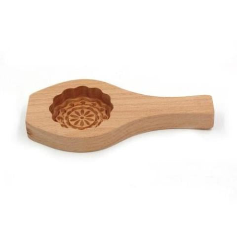 Primitive Style Wooden Mamoul Cookie Mold Board 1 slot 19*8.5 cm