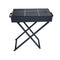 Small Outdoor Portable Foldable Charcoal BBQ with Grill 30*40 cm