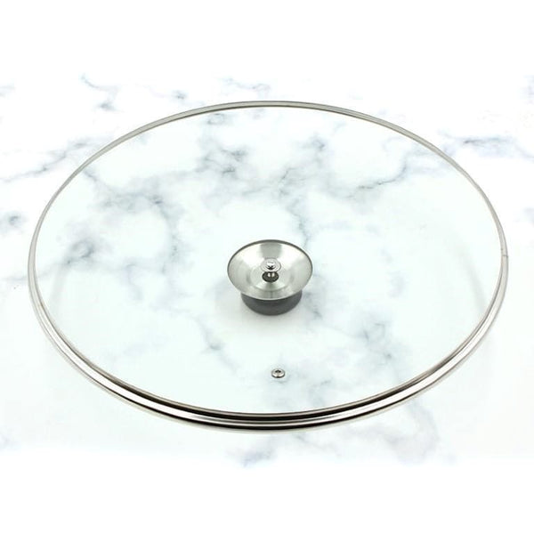 Casserole Sauce Pot Glass Lid 22 cm