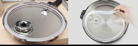 Gasket Replacement Rubber Pressure Cooker Sealing Ring 25 cm 22 cm inner