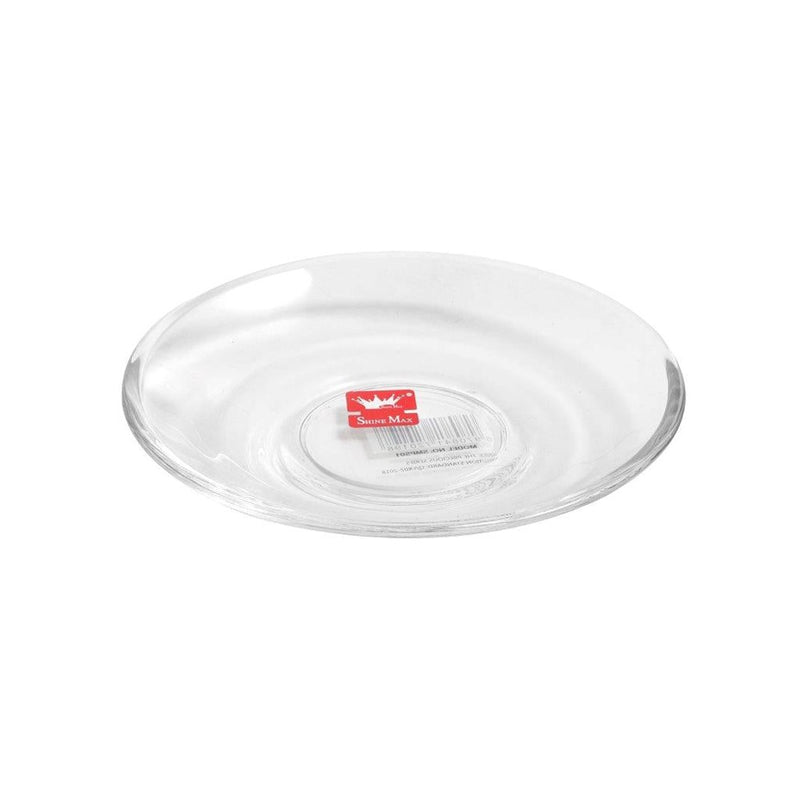 6 Pcs Glass Saucer Set 13 cm Diameter 36007 12 Pcs/Ctn