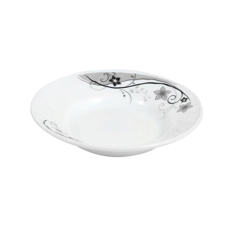 Arcopal Dinnerware Vanilla White Floral Dinner Plate 6 Inch