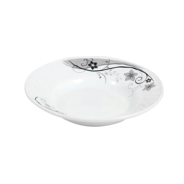 Arcopal Dinnerware Vanilla White Floral Dinner Plate 6 Inch