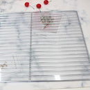 Bbq Grill Rack Metal Silver Chrome 30cm*60cm