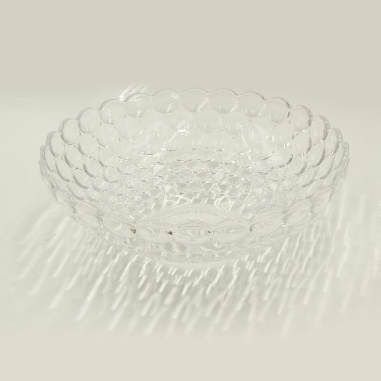Fruit Plate Glass Round 23.5*4.7 cm
