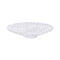 Crystal Glass Round Fruit Plate 19*6.4 cm