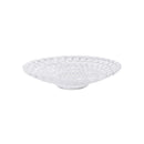 Crystal Glass Round Fruit Plate 36*7 cm