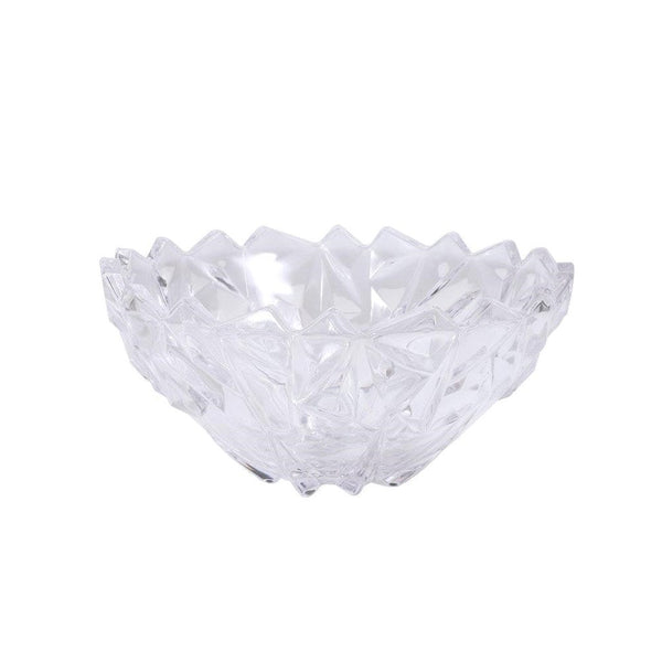 Crystal Glass Fruit Round Bowl 24*11 cm