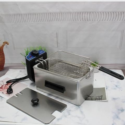 Commercial Grade Deep 3Ltr Fryer Single Tank 2000W