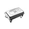 Stainless Steel Chafing Dish Single Platter 2 Burner 62.5*34*29 cm