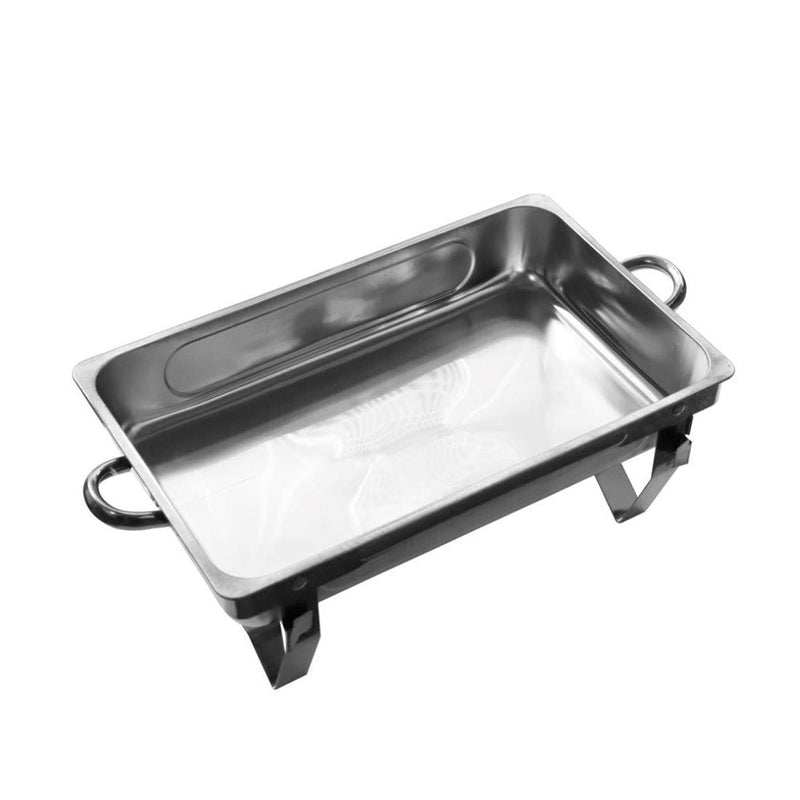 Stainless Steel Chafing Dish Single Platter 2 Burner 62.5*34*29 cm