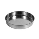 Stainless Steel Round Deep Baking Tray 24 cm depth 5 cm