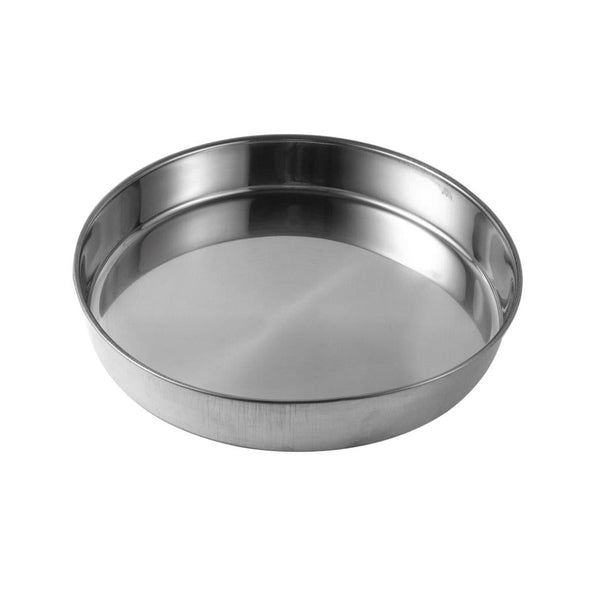Stainless Steel Round Deep Baking Tray 32 cm depth 5 cm