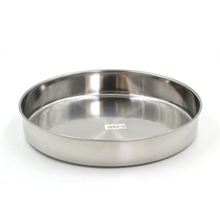 Stainless Steel Round Baking Tray 36 cm depth 5 cm