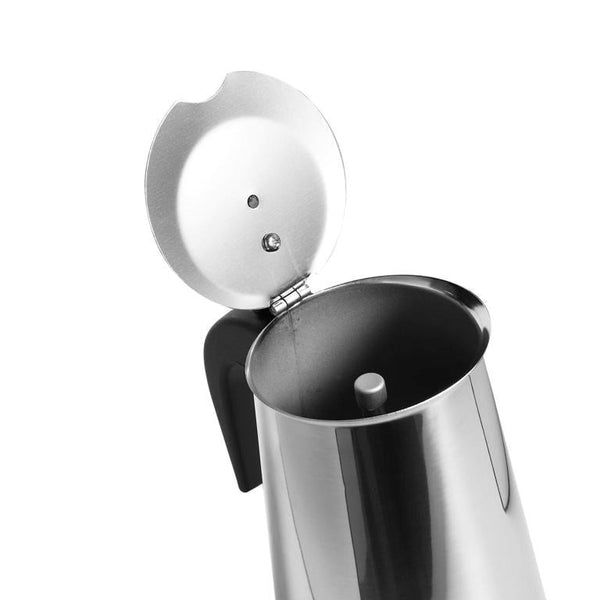 Stainless Steel Stove Top Coffee Maker 9 Cup 22 cm