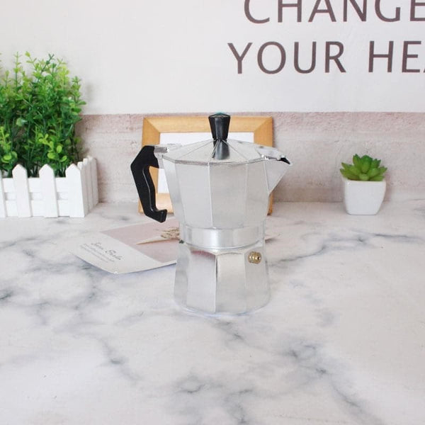 Aluminium Stove Top Coffee Maker 3 Cup 14 cm