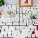 Stainless Steel Tray Stand Plate Display Holder 14*14.5*22 cm