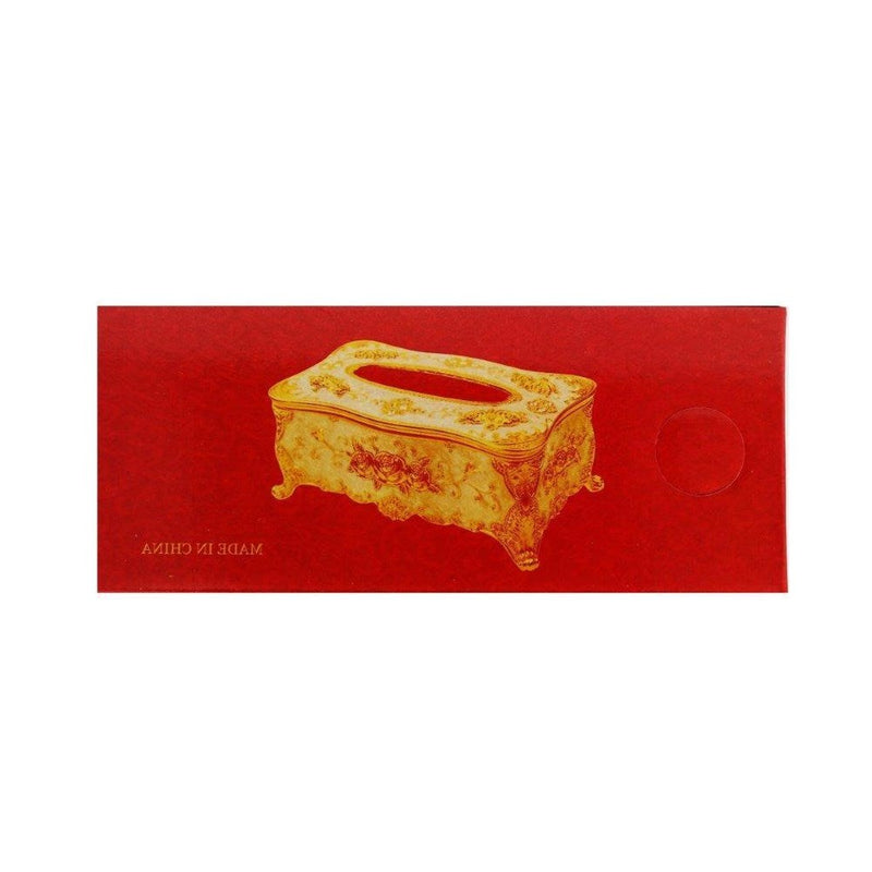 Silver Plated Tissue Box Plastic 23*12.5*9 cm