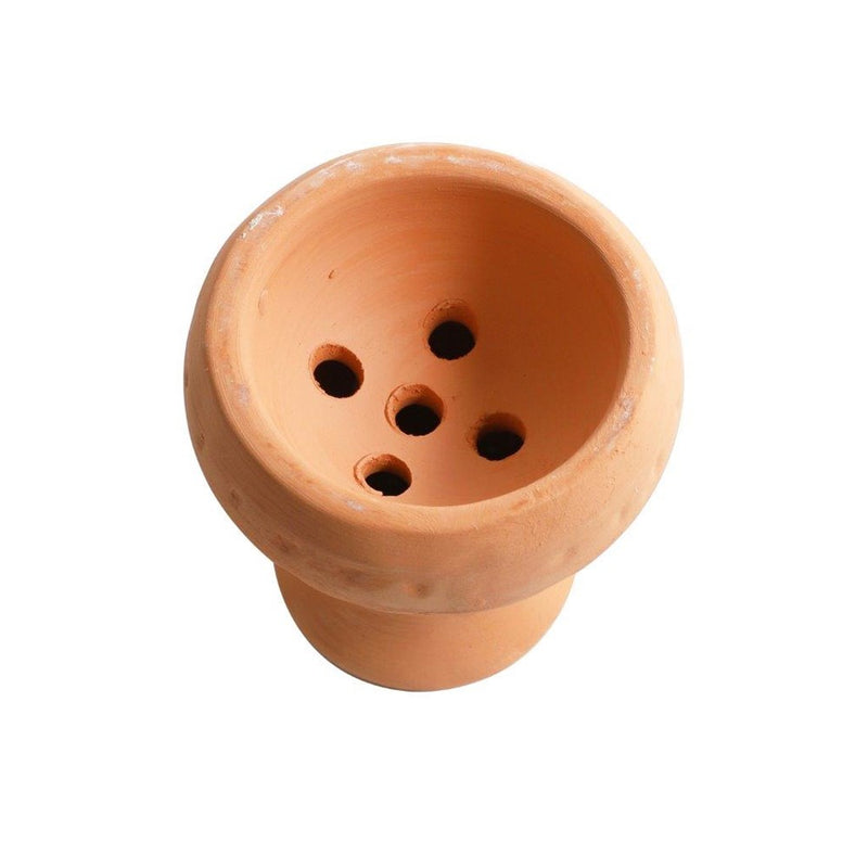 Shisha Hookah Head Red Clay H : 9 cm D : 7 cm
