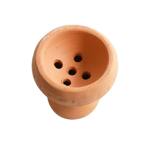 Shisha Hookah Head Red Clay H : 9 cm D : 7 cm