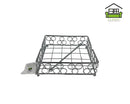 Iron Table Napkin Holder Serviette Dispenser Chrome Finish 18*18*5.5 cm