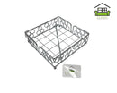 Iron Table Napkin Holder Serviette Dispenser Chrome Finish 18*18*5.5 cm