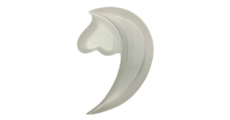 White Ceramic Serving Plate with Dips and Nut Bowl Set of 9
